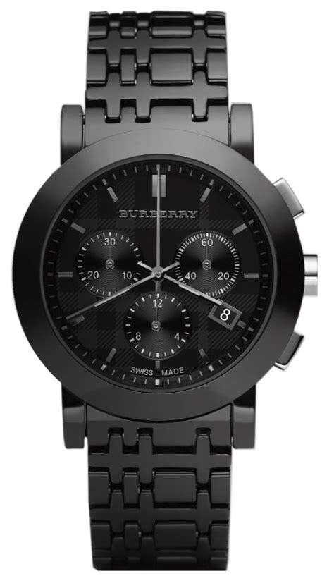 bu1771 burberry black ceramic|Burberry Ceramic Chronograph Men's Watch Model: BU1771.